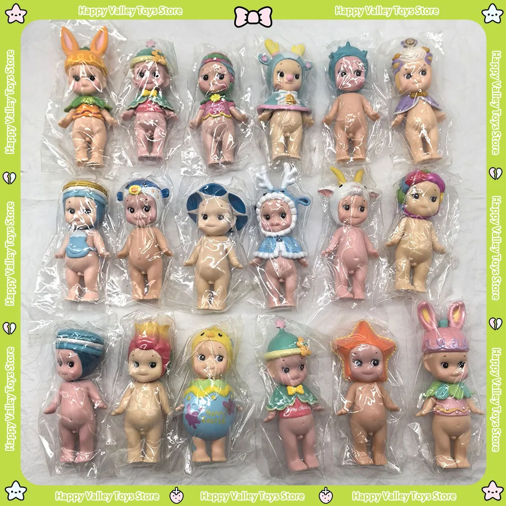 Sonny Angel Hippers กล่องตาบอดดูกลับผลไม้ Candy Ocean Animal Series อะนิเมะรูปเครื่องประดับของเล่นสําหรับเด็กคริสต์มาสของขวัญ