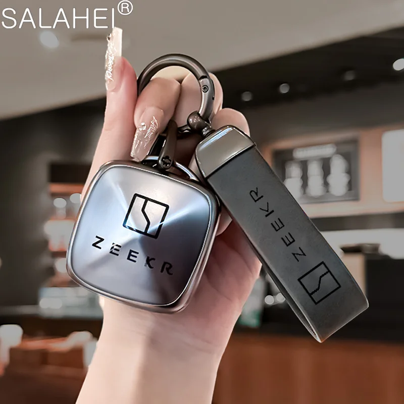 

Fashion TPU Car Smart Remote Key Case Fob Cover Holder Shell Bag for ZEEKR 001 Auto Keychain Protector Interior Accessories