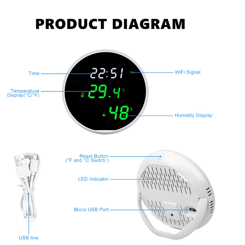 4PCS Thermostatic Head M30x1.5 For Radiator Valve Heating Anti-Freeze Temperature Control White Alloy Plastic Home Improvement