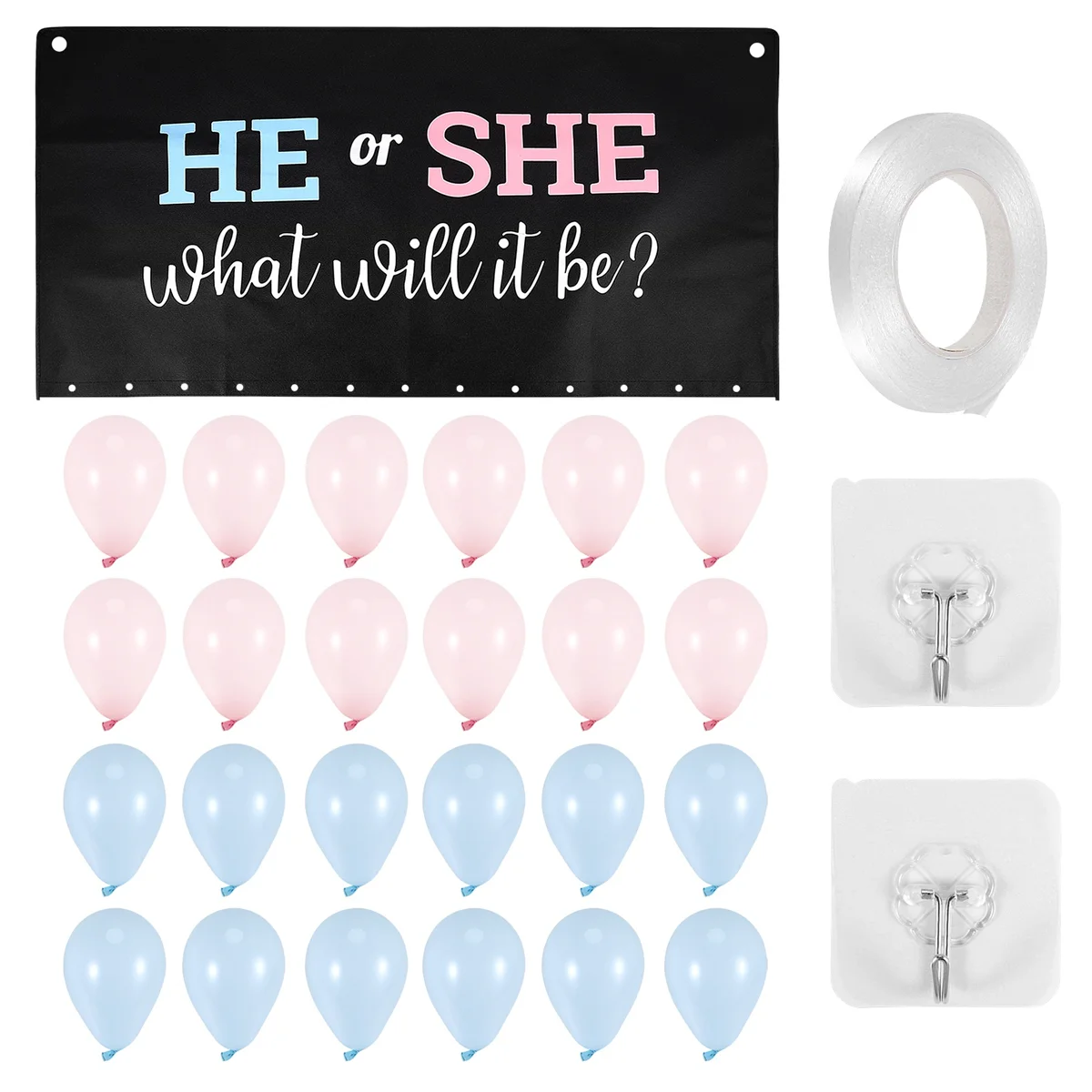 ABQR L'aggiunta perfetta al tuo genere Reveal Party Supplies Gender Reveal Palloncino o Ragazza