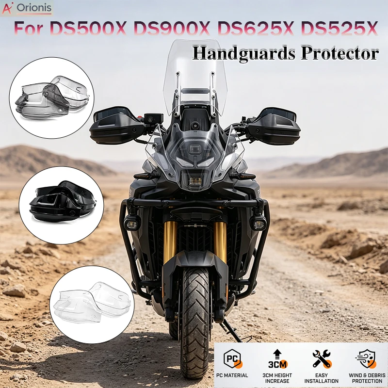 For VOGE DS900X DS500X DS625X DS525X 2026 Motorcycle Handguard Extension Shield Protector Extended Hand Guard
