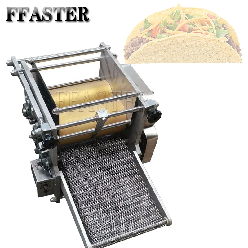 

Multifunctional Corn Tortilla Roller Pancake Machine Electric Commercial Automatic Dumpling Wraaper Flour Making