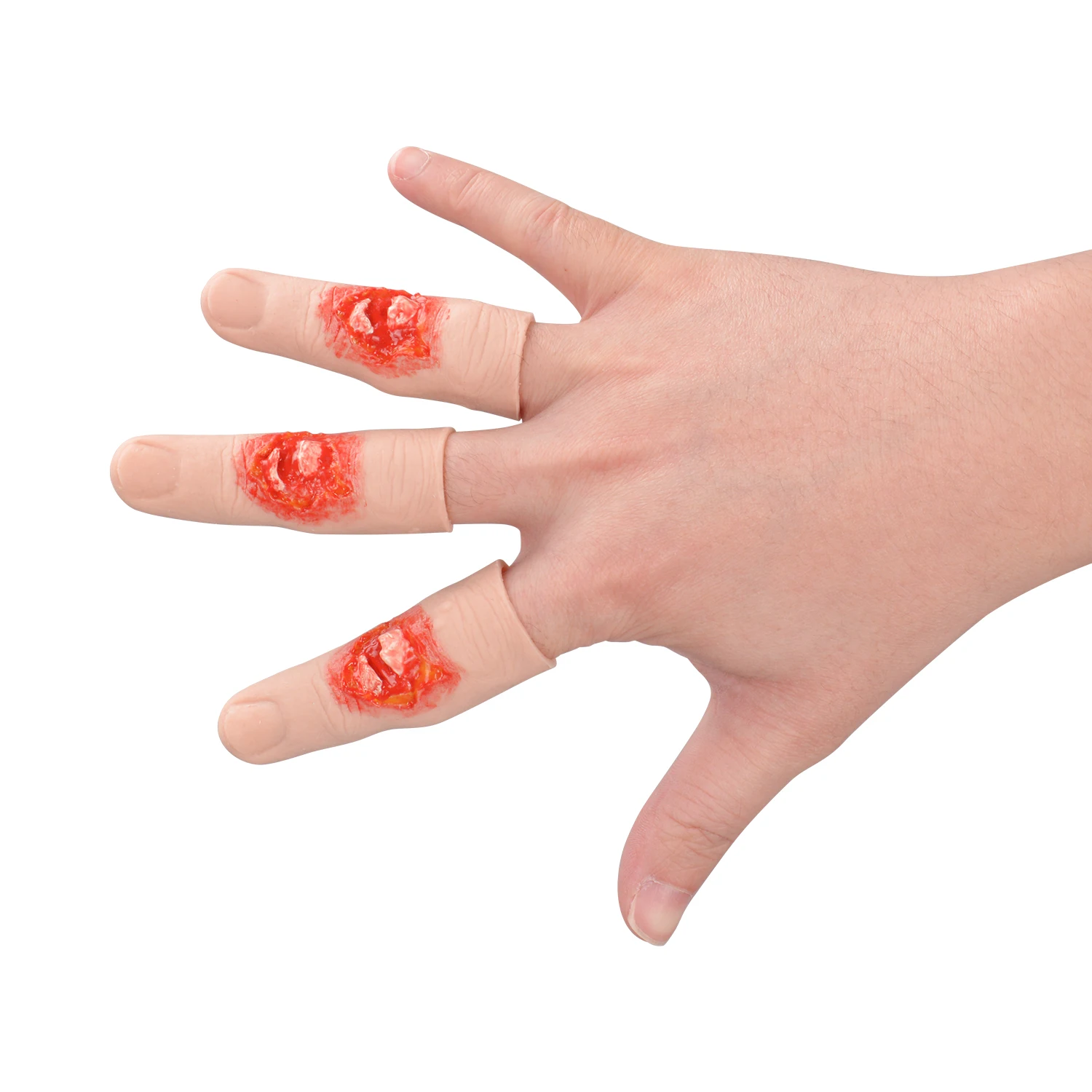 Ultrassist Finger Fracture Wound Glove Model Finger Injury Simulation Trainer Wound Pack for First Aid Workplace Safety Training