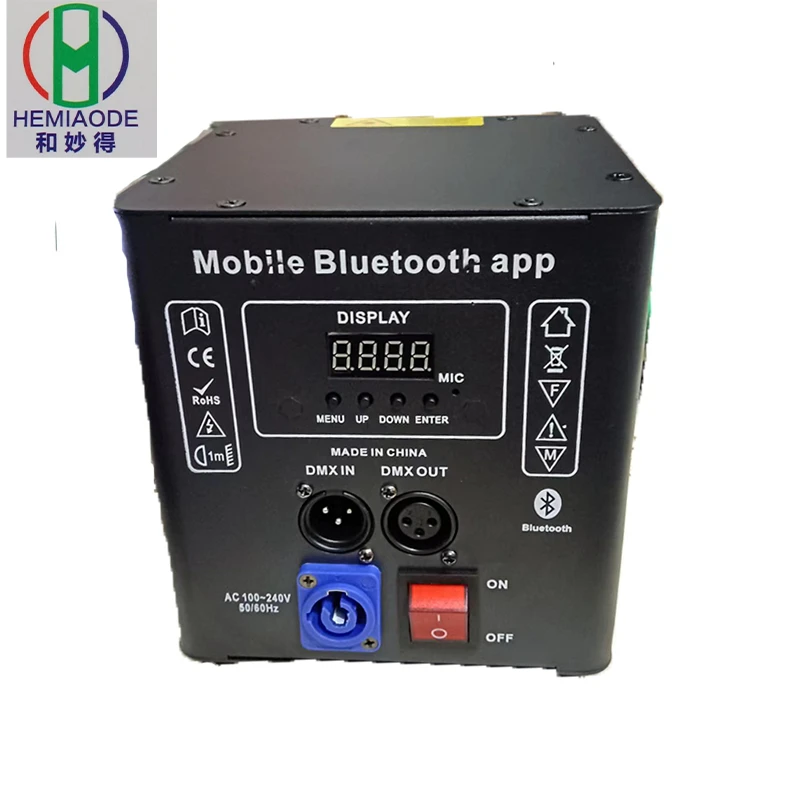 App di programma per proiettore laser da discoteca per feste di Natale con luce laser Rgb controllata da 5 W adatta per telefoni dmx /iOS/Android