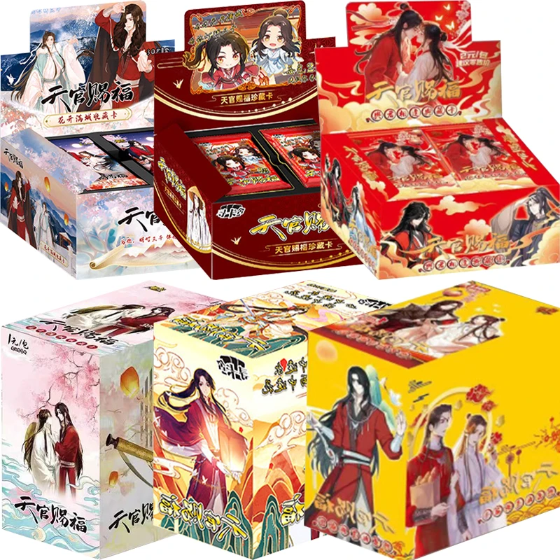 Heaven Official's Blessing Card Meeting With You Taoyuan Thousand Lanterns Xie Lian San Lang Animation Role Collection Card Toy