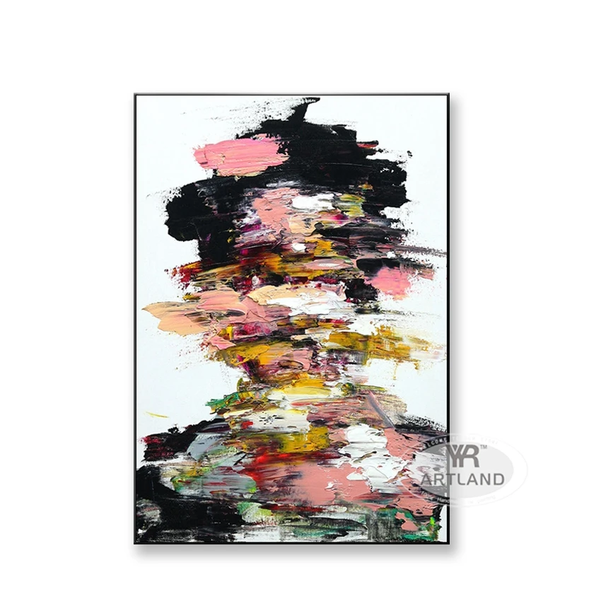 

Nordic Abstract Painting Of Figures Handmade Oil Painting Home Decoration Painting Bedroom Dining Room Living Room Sofa Mural