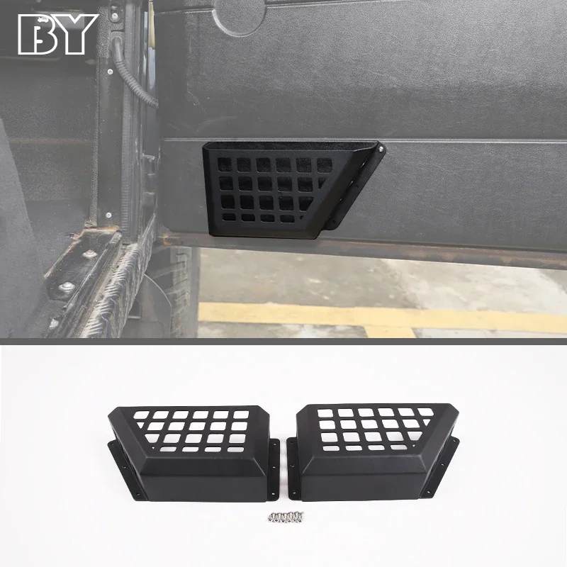 

Для Land Rover Defender 90 110 130 2004-2019 корзина для хранения дверей автомобиля из алюминиевого сплава, органайзер для хранения автомобильных аксессуаров