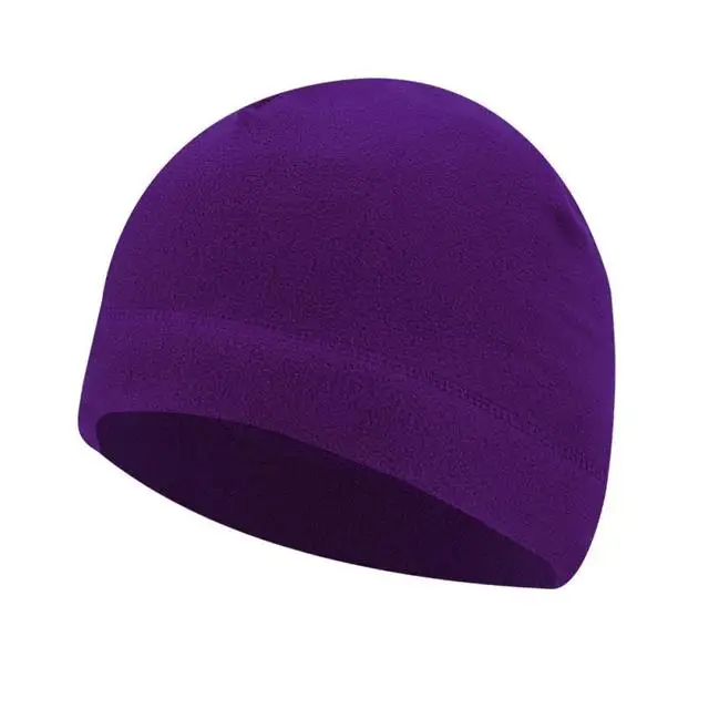 Fleece-Laufmütze, Sport-Wintermütze, weich, dehnbar, Fitness, warm, Snowboard, Wandern, Radfahren, Ski, winddichte Mütze für Herren und Damen – Detail 13