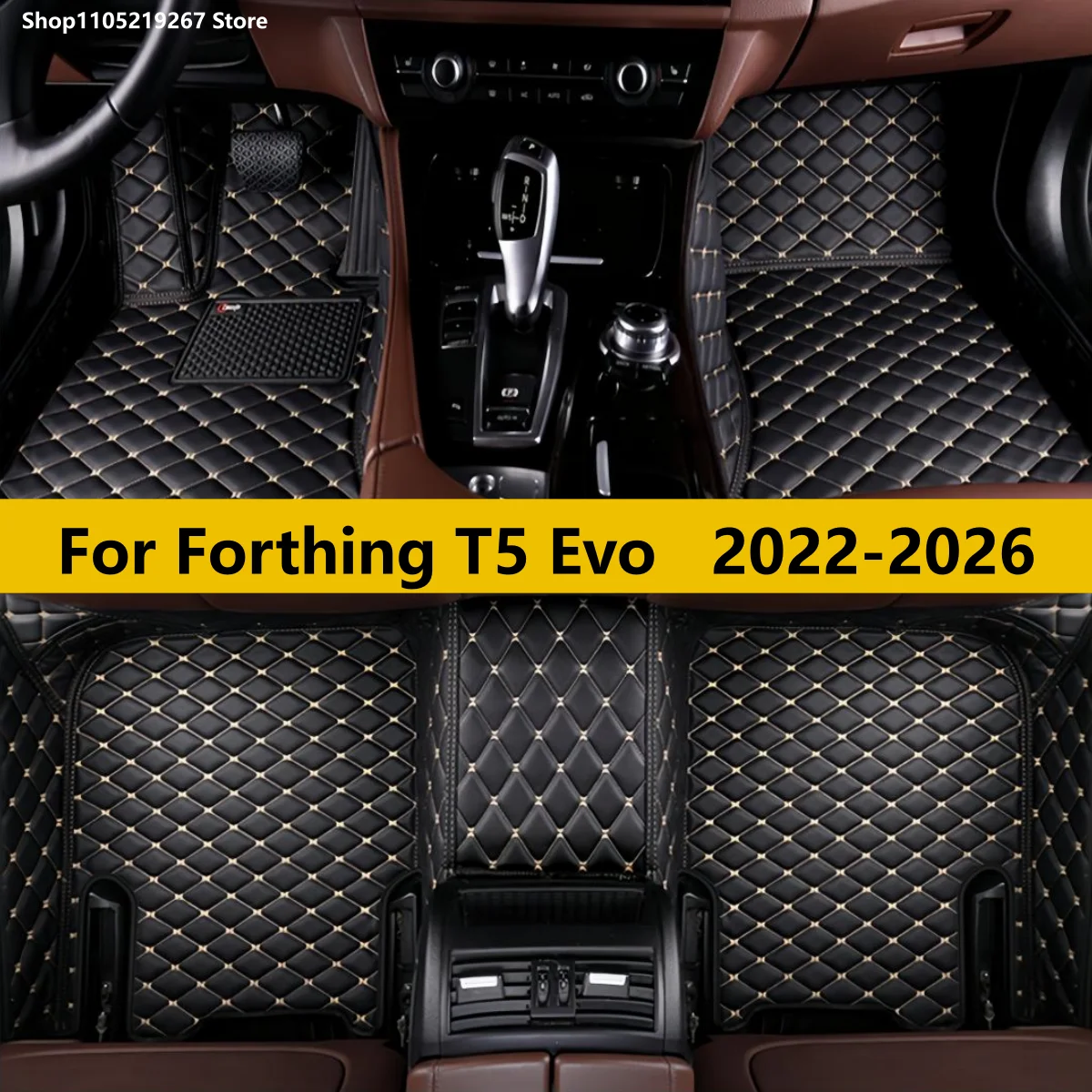

Автомобильные коврики для DFSK Forthing T5 Evo Forthing 5 Friday EV 2022-2026, автомобильные ковры, аксессуары для ног Coche