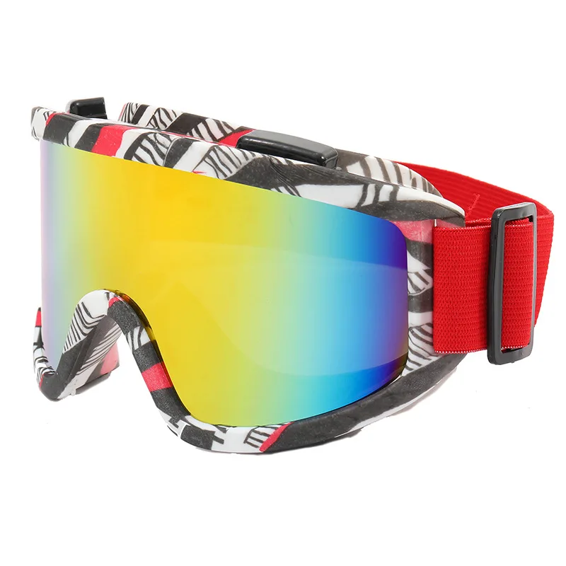 Hot selling：Wholesale High Quality Design Ski Snow Goggles Fog UV Protection Ski Goggles