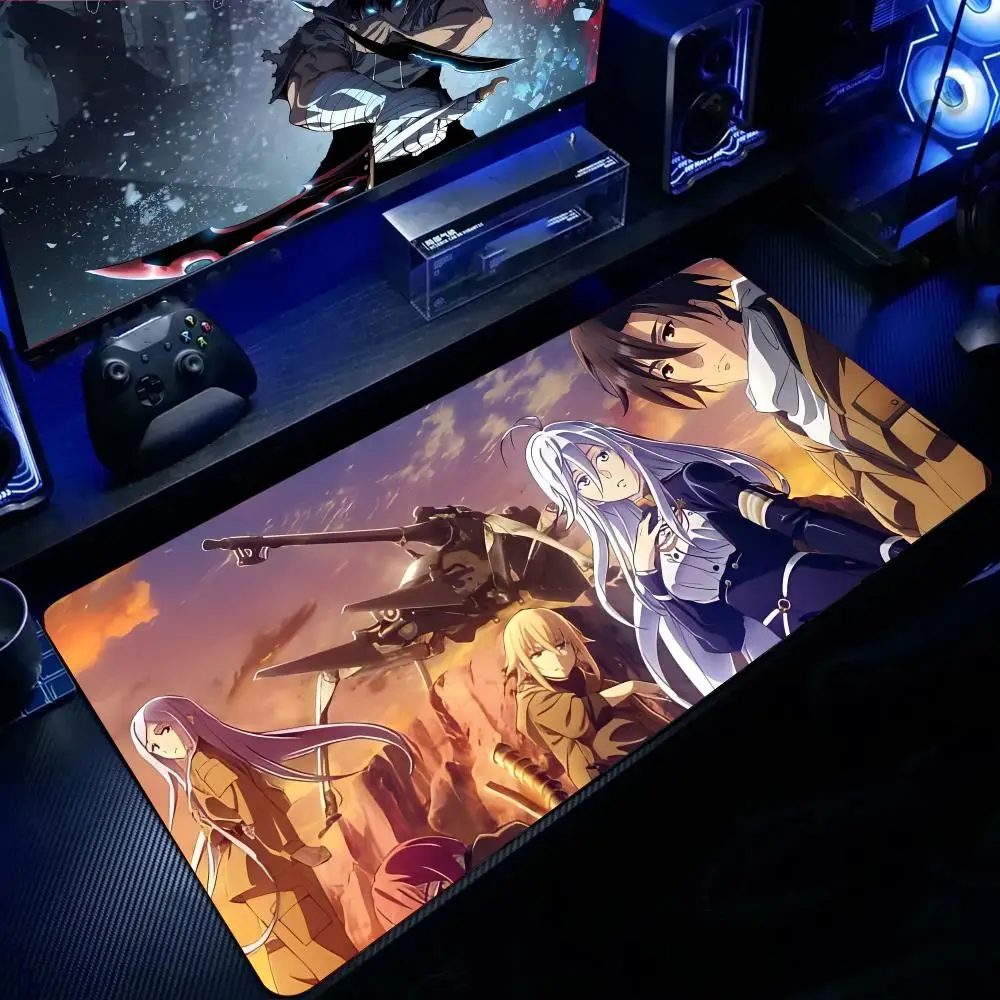 

Коврик для мыши 86 anime E-eighty-Six, большой игровой коврик для мыши с защитой от скольжения, утолщенный, для компьютерной клавиатуры, стола, рабочего места