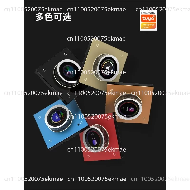 TYSH Tuya Smart Home 240v Wall Switch Wifi Zigbee Dimming Scene Switch 4-way 8-way Light Emitting Diode Control Smart Switch