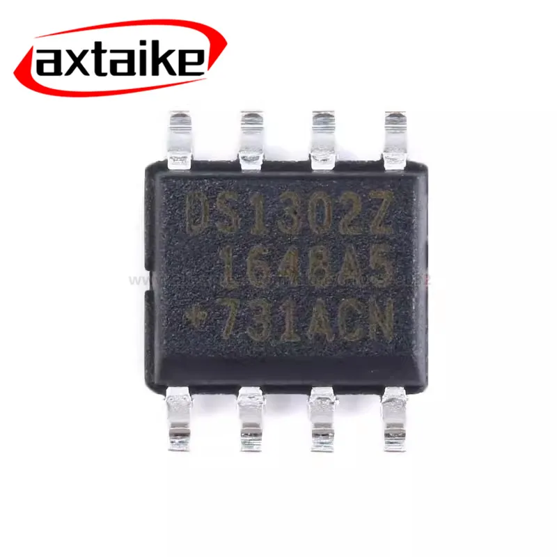 10pcs DS1302 DS1302ZN DS1302ZN+T&R DS1302Z SOIC-8 Clock/Calendar 3-wire Serial Interface Chip Brand New Authentic