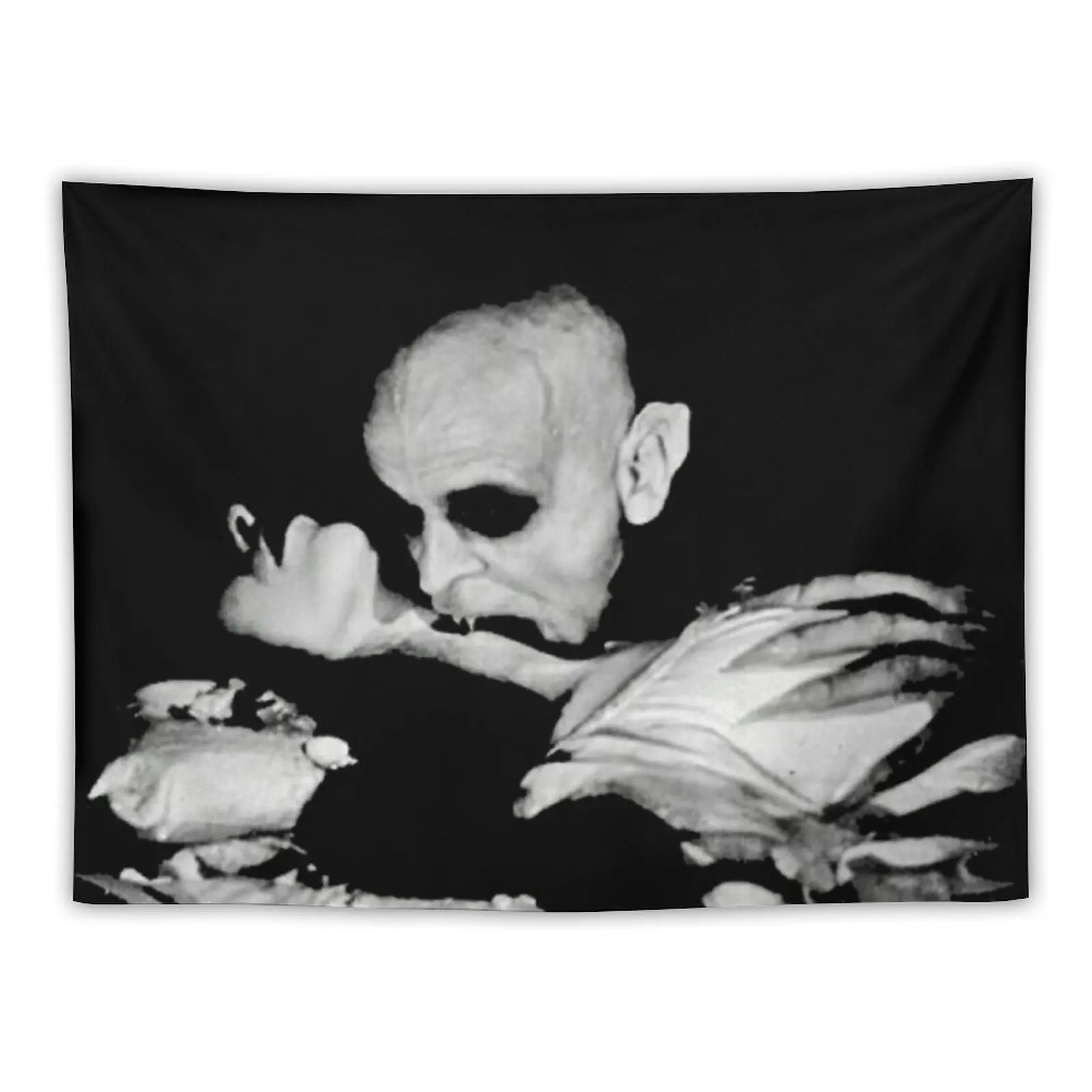 

HD Nosferatu - The bite (1921) Tapestry Aesthetics For Room Decorative Wall Murals Outdoor Decor Tapestry