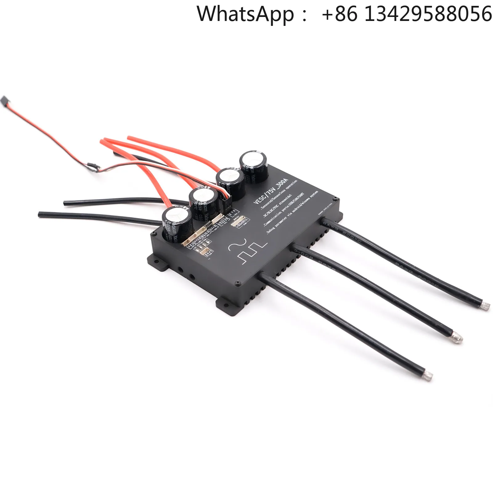 VESC 75V 300A Brushless DC Sensored Sensorless 150A 300A 6S-20S Voltage Speed Controller