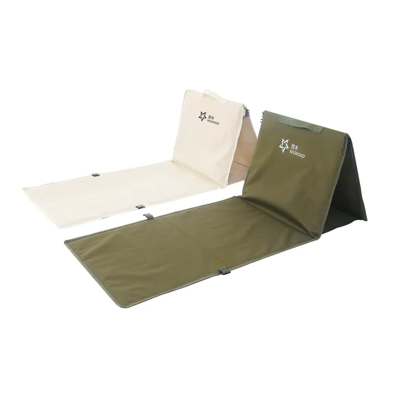 Outdoor camping backrest cushion foldable lightweight beach chair multi-functional camping seat cushion can be purchased by gift
