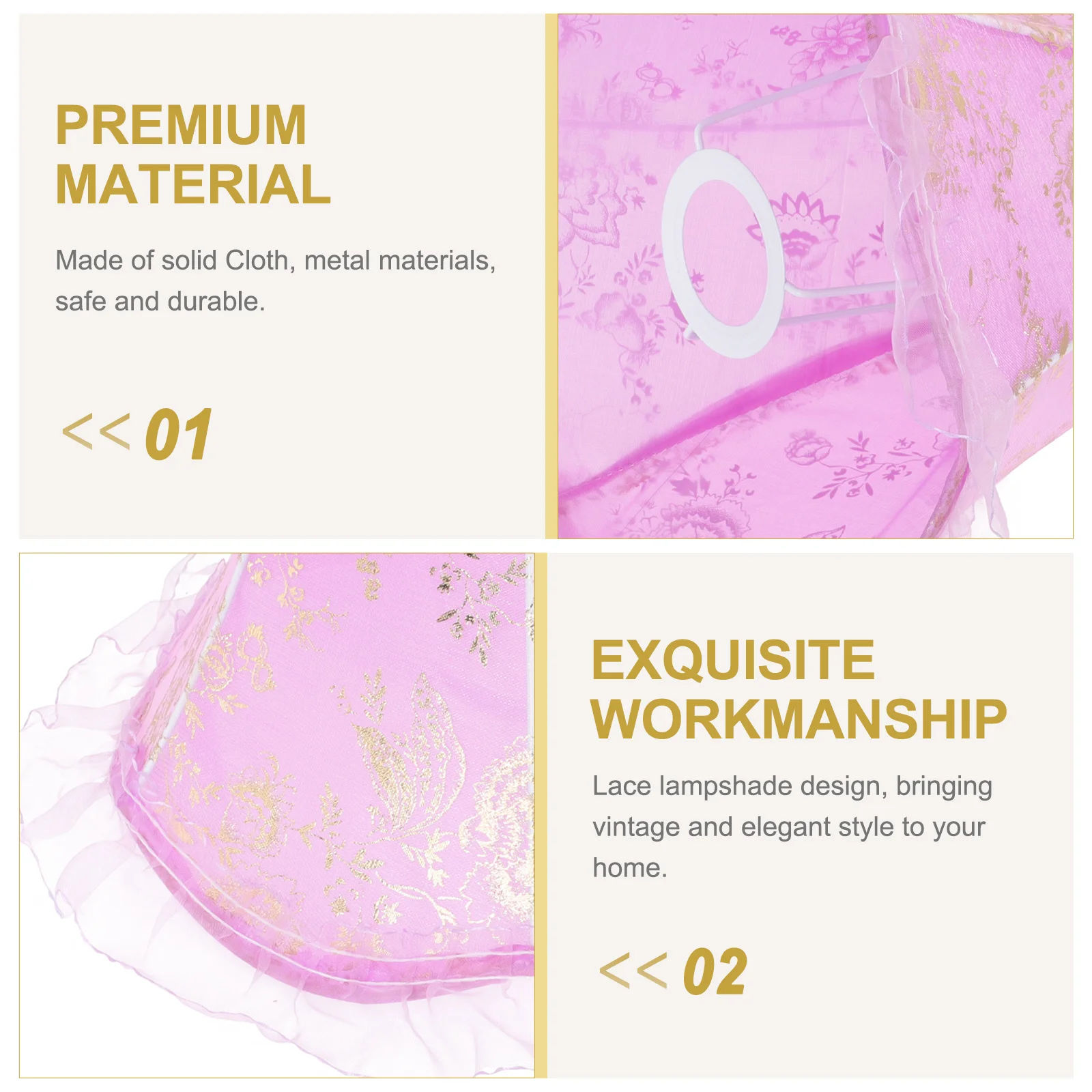 

Элегантный винтажный абажур с кружевным дизайном E27, сменный абажур для офиса, отеля, столовой, небольшой абажур