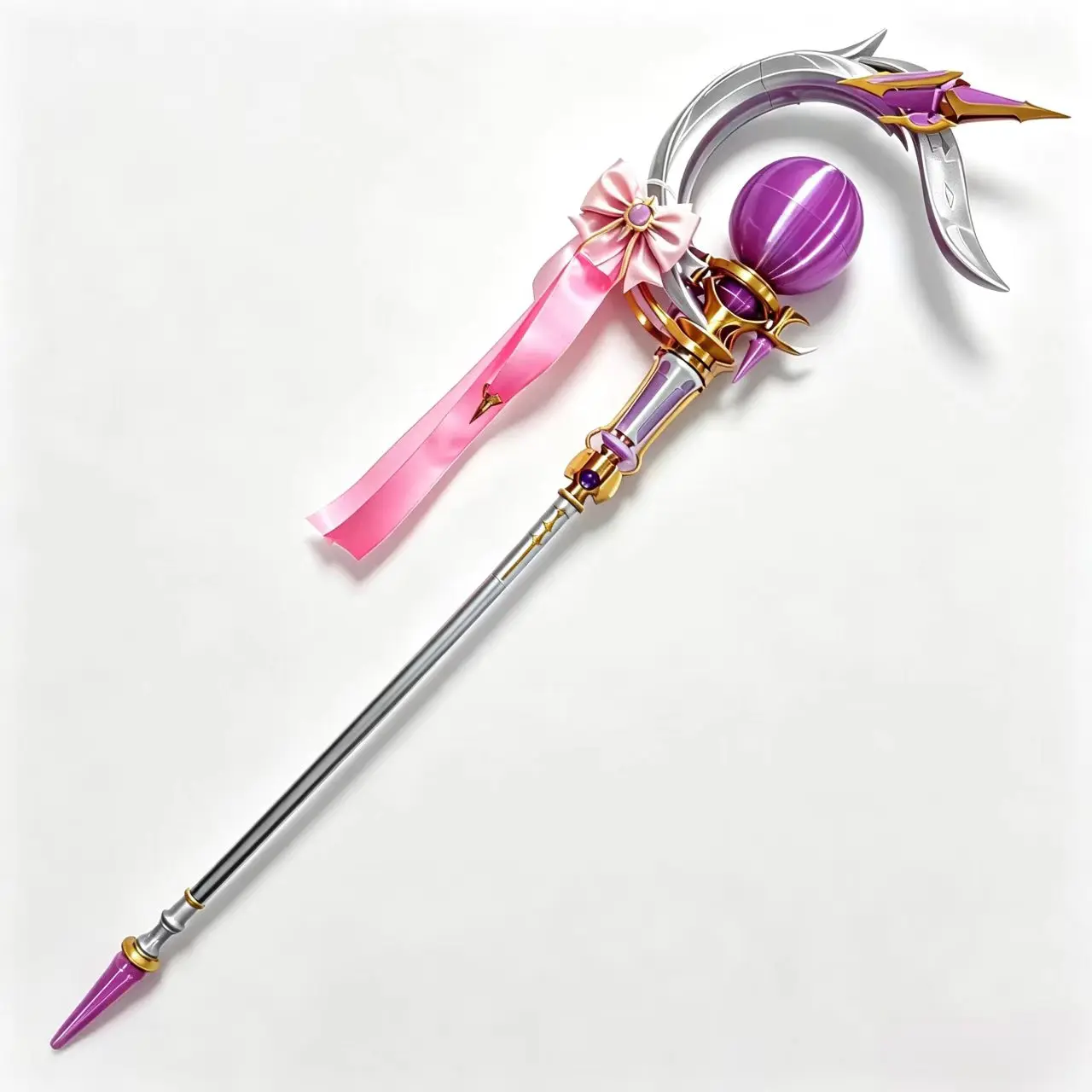 Denia Staff Wuthering Waves Cosplay Props Halloween Christmas Fancy Party Costumes Accessories Props