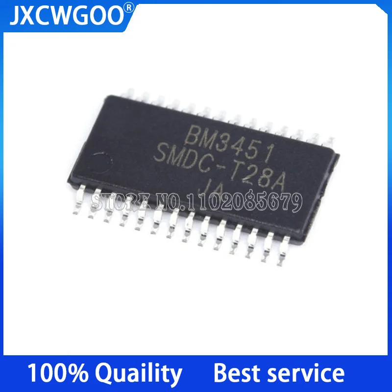 10PCS 100%New Original BM3451SMDC-T28A BM3451SMDC BM3451 TSSOP-28 Lithium battery protection chip