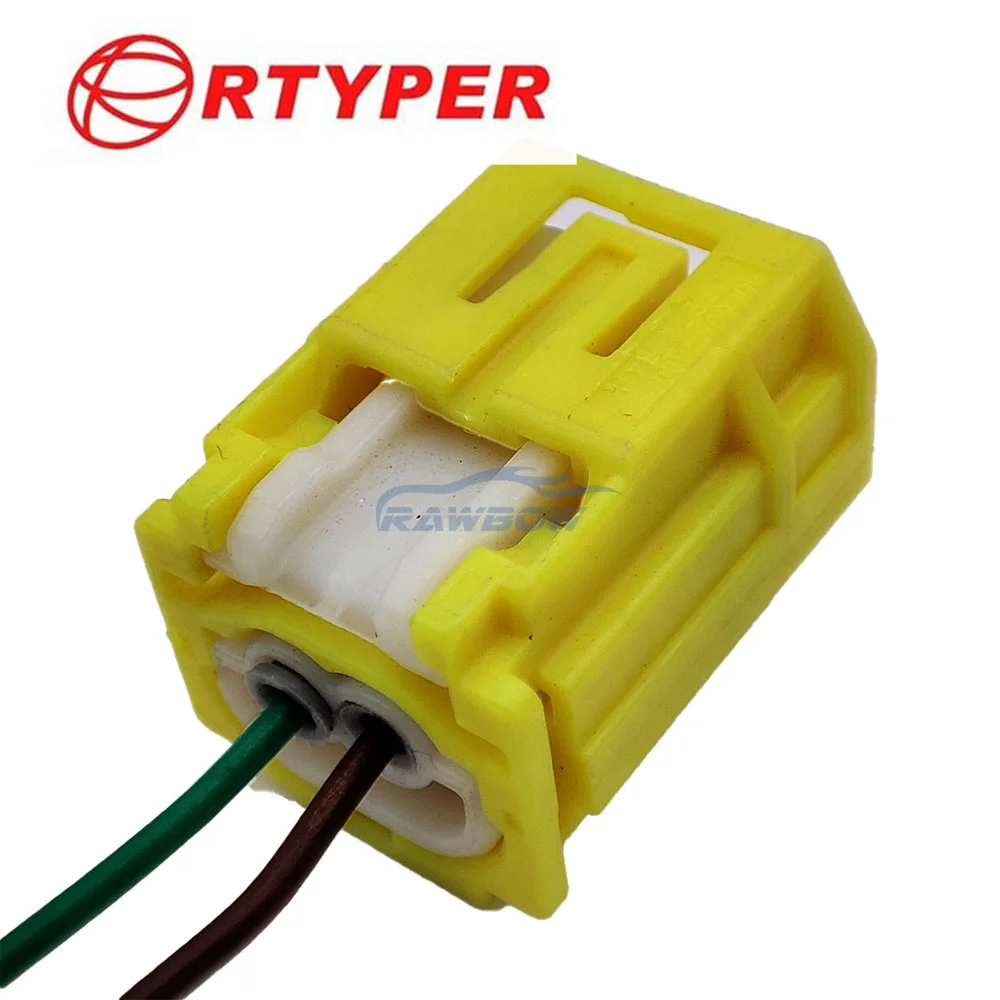 1/5/10 PCS 2 Pin Yellow Female Automotive Waterproof Connector 7C83-8794-70 90980-12490 Plug For Toyota Honda Nissan