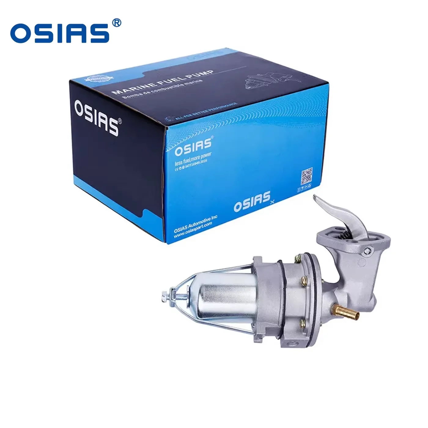 OSIAS New Fuel Pump Fit for OMC 2.5L 3.0L MerCruiser 3.0L 3.7L 4.1L 60032 86234A05 18-7278