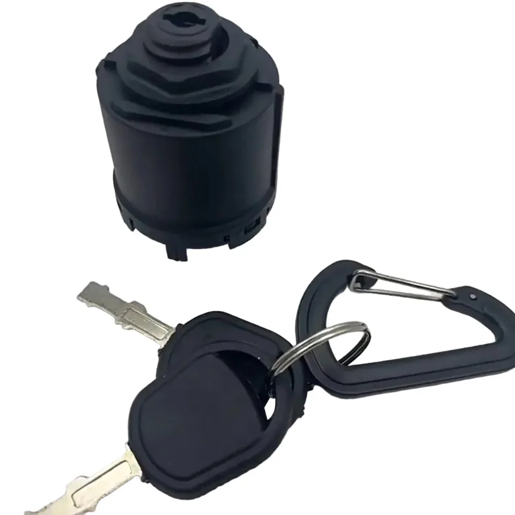 Lawn Mower Ignition Switch - 3 Position 5 Pin, Reliable Replacement Garden Power Tool Accessories                New