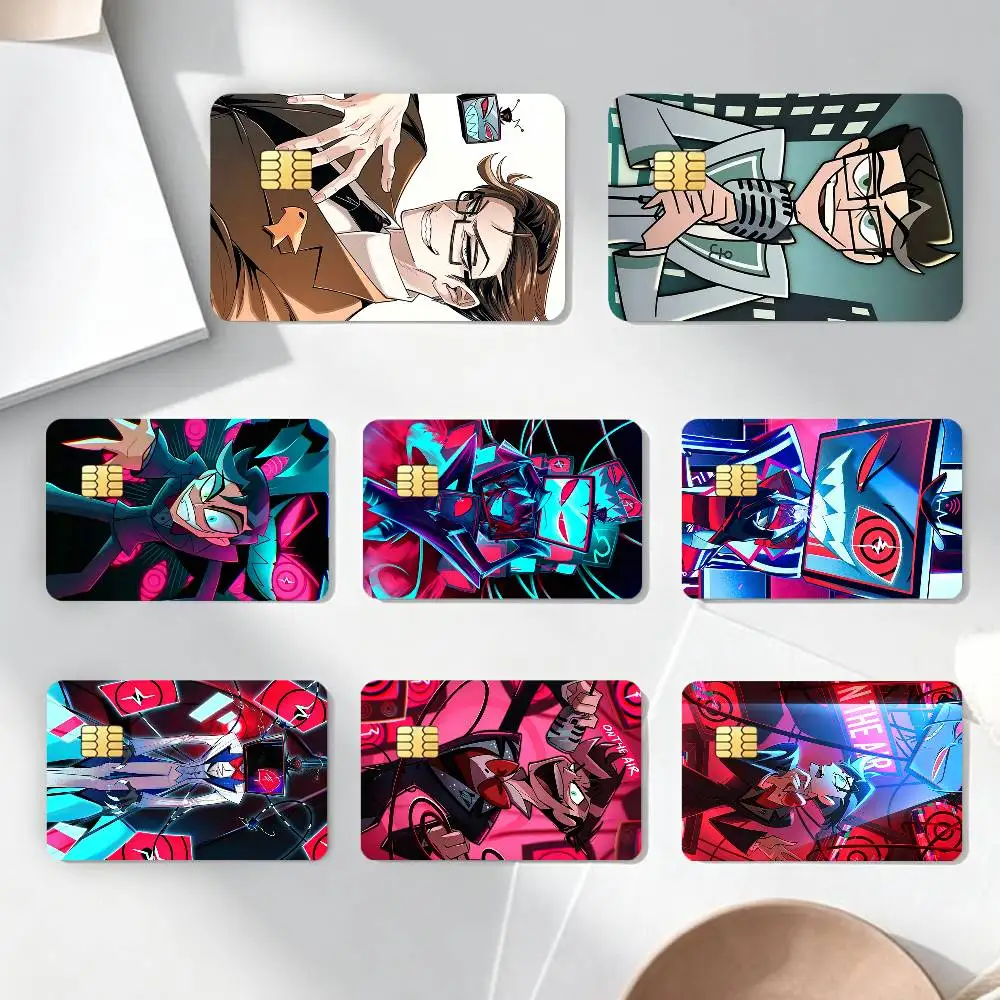 

V-Vincent H-Hazbin H-Hotel Sticker Decoration Creative Bank Card Bus Metro Waterproof Sticker