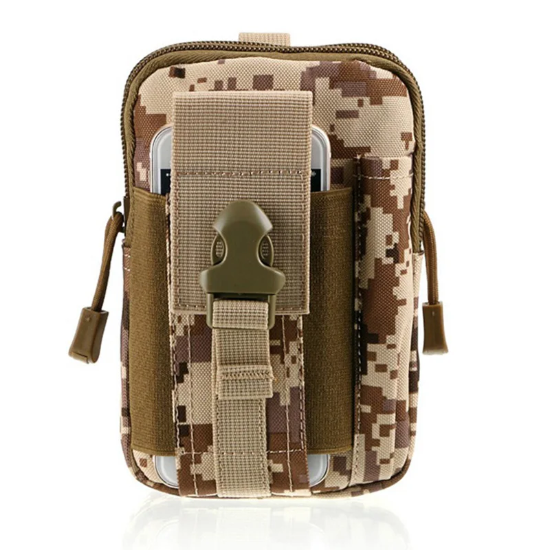 Outdoor Sport Tactical Pouch Waist Bag Hiking Climbing Camping Belt Bag Running Travel Hunting Small Pocket