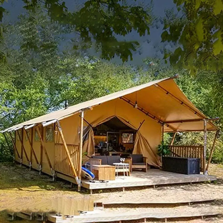 الجملة في الهواء الطلق ريدج خيمة فندق خفيفة فاخرة مخصصة للماء خيمة