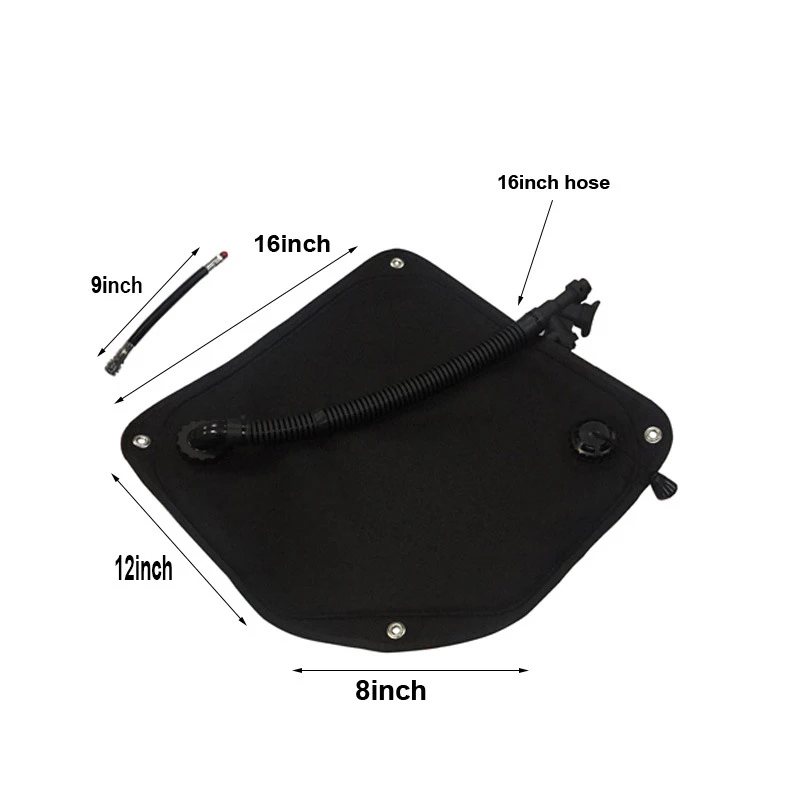 Dispositivo de compresor de flotabilidad para buceo BCD de montaje lateral