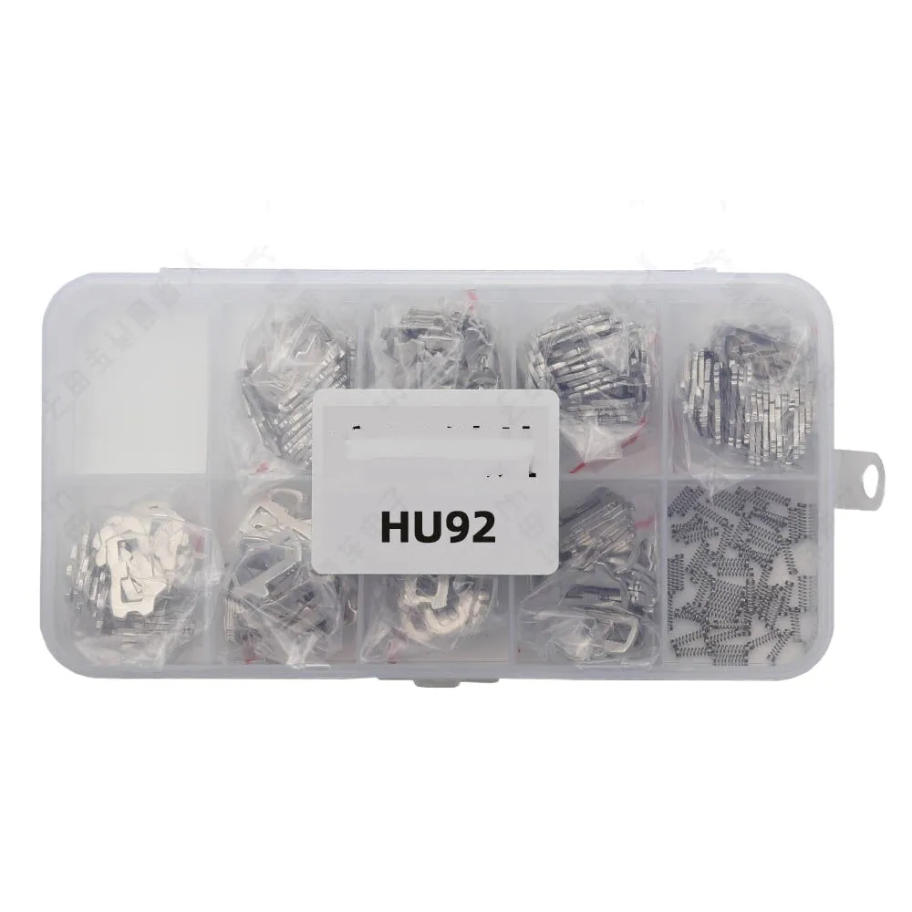 200Pcs/lot HU92 Car Key Lock Reed Lock Plate for Car Lock Repair Car Accessories 8 Types Each 25pcs