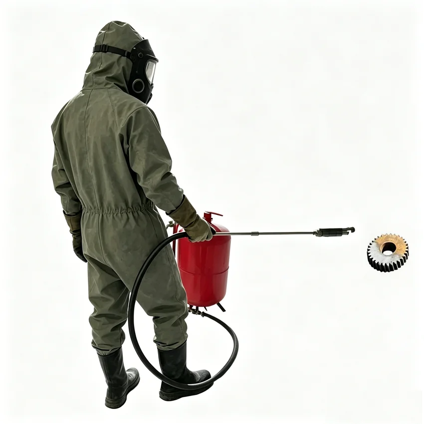Upgraded Sandblaster Gun 60cm SS Extension Rod 10pcs Sand Blasting Nozzles 2/2.5/3/3.5/4.5mm Handheld Blasting Gun