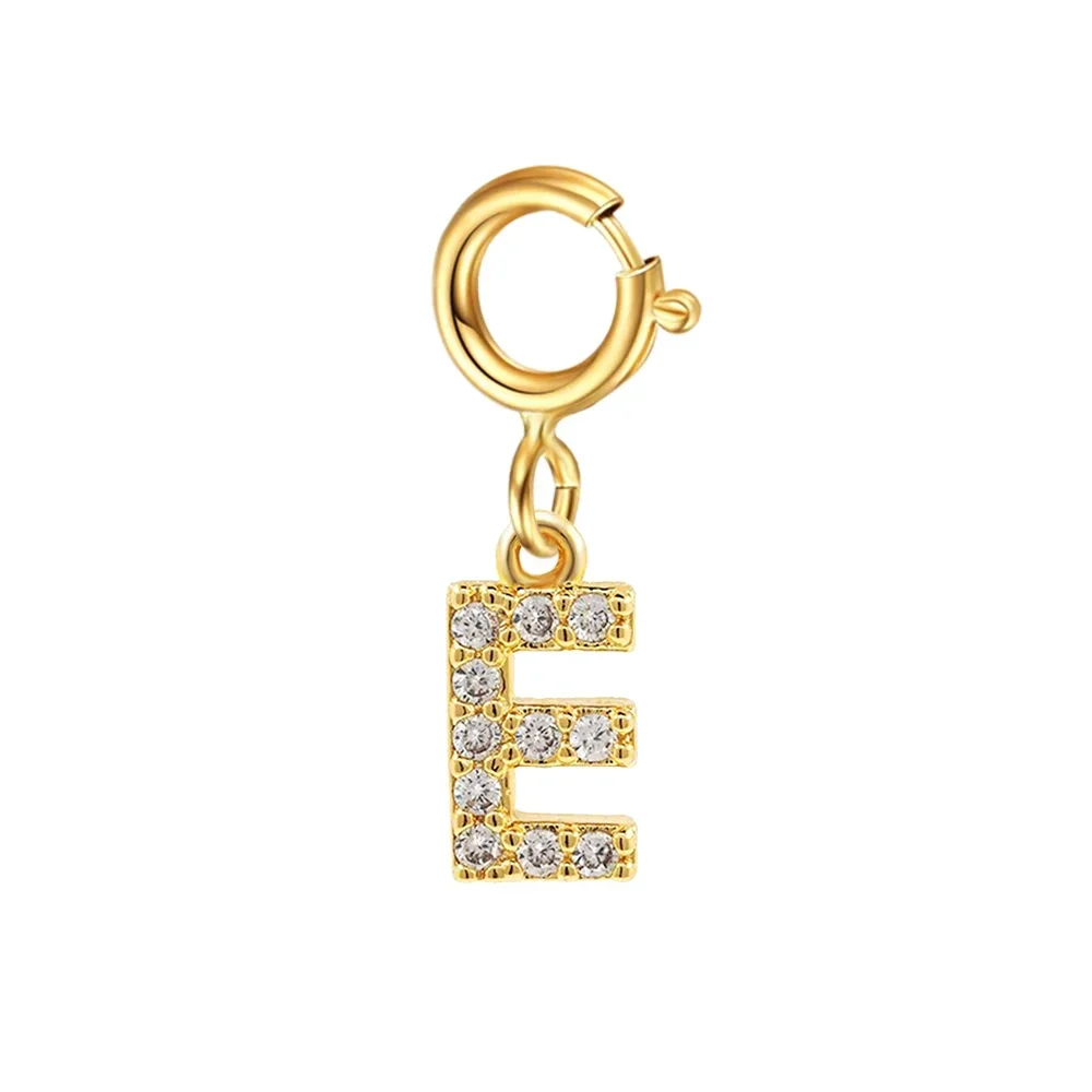 Women's Golden Name Initial Letter Pendant Bracelet