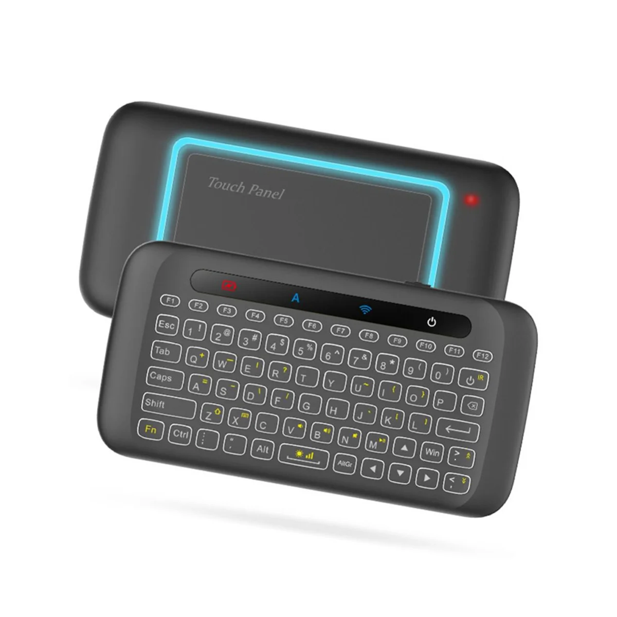 

H20 2,4 ГГц Беспроводная клавиатура подсветка Air Mouse пульт дистанционного управления