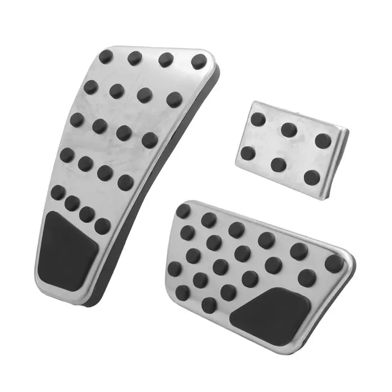 

A96E-Accelerator Gas Pedal Brake Pedal Cover Foot Pedal Pads Kit For Dodge Ram 2011-2019 1500 2500 3500 5500