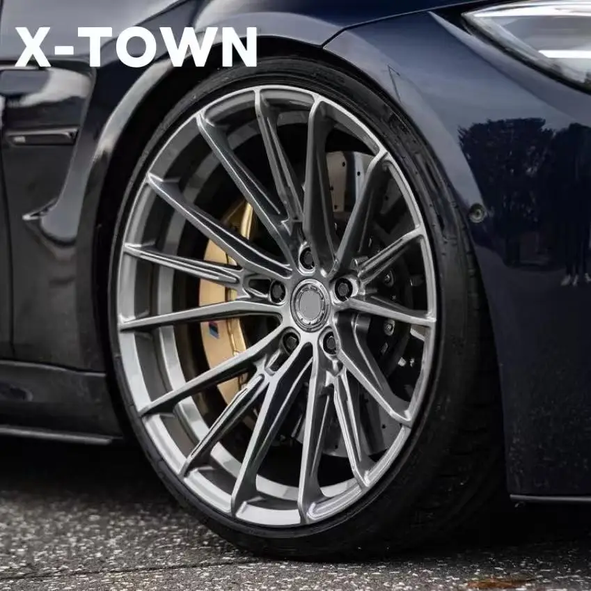 17 18 19 20 22 Inch 5x112 5x114.3 5x120 5x108 4x100 Passenger Car Silver 6061-T6 Alloy Forged Wheels For Mer cedes Be nz