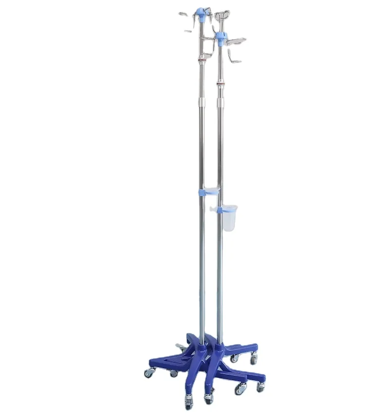 

Hospital Furniture Stainless Steel Movable Pole Iv Pole Iv Stand Hospital Bed Drip Stand - Buy Iv Pole Drip Stand