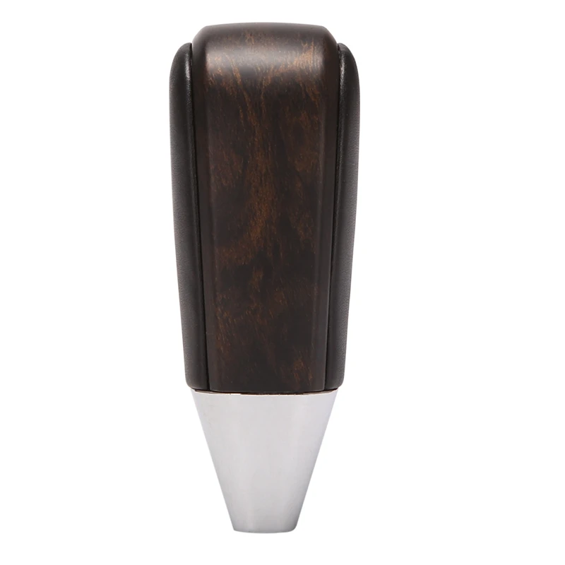 Car Automatic Gear Shift Knob Shifter Lever Dark Wood For Toyota Land Cruiser LC200 2008 - 2020