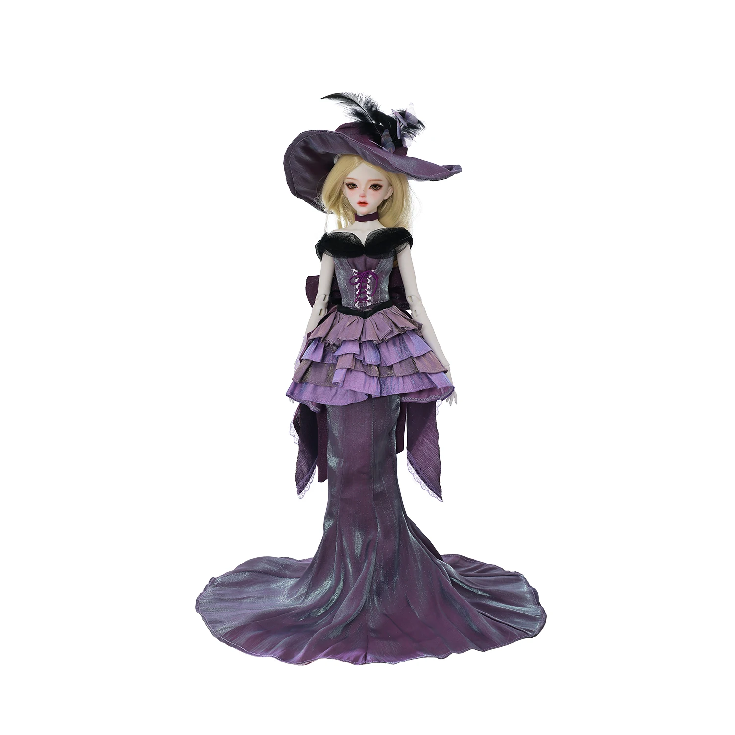 Dendro B 1/4 BJD elegante Matriarch corte cena vestido púrpura Shugafairy madrina Anime muñeca coleccionable conjunto completo