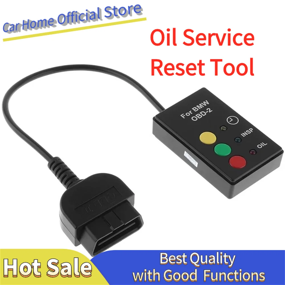 OBDII Inspection Oil Service Reset Tool For Audi For BMW MINI Rover 75 Cars Diagnostic Tool 3 Buttons with OBD2 16 Pin Socket