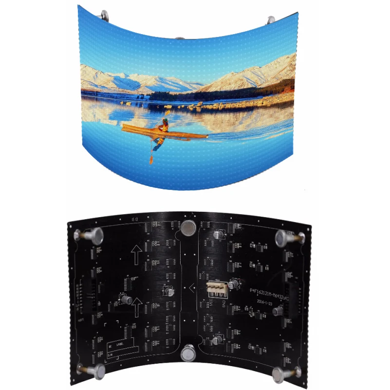 

P4 LED Module Indoor Soft Curved Flexible Led Display for Digital Signage and Displays