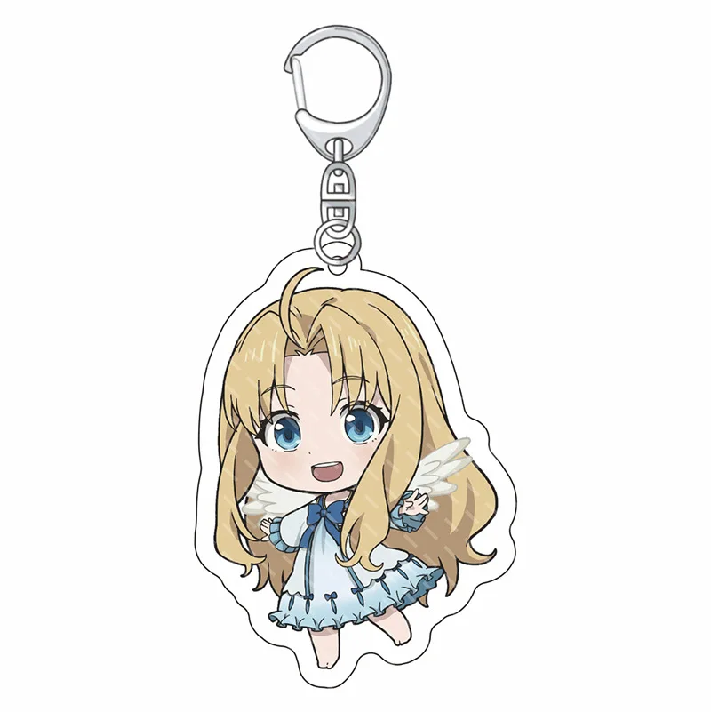 Anime The Rising os the Shield Hero Naofumi Iwatani Firo Filolial Ver Acrylic HD Figure keychain Pendant KeyRing Popular Gift