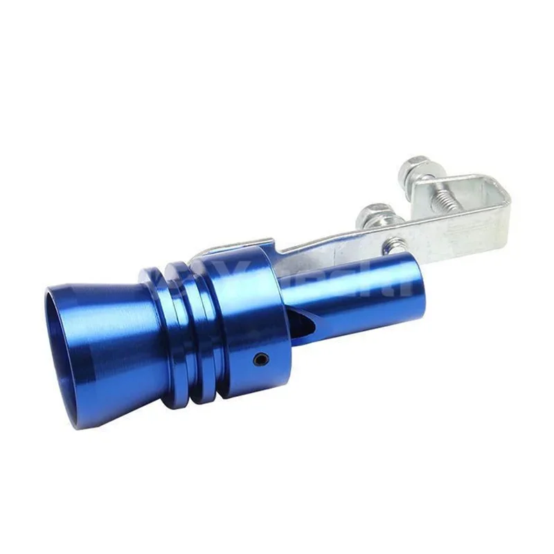 Car modified turbine whistle sound device exhaust pipe tail throat whistle car tail whistle ring Di turbine whistle auto parts