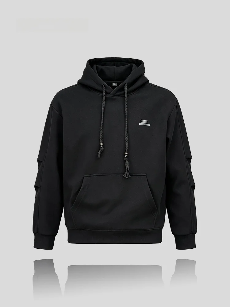 Loose Fit Hoodie Sweatshirt Men Spring Autumn 2026 New Versatile Casual round Neck Top I.T  Brand Cotton Material
