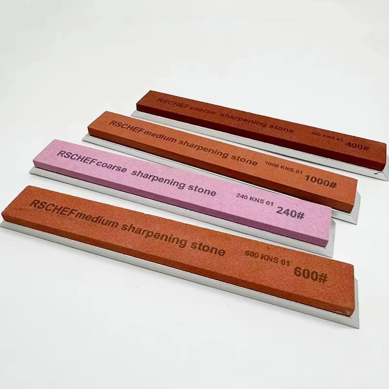 NEW Aluminum Alloy Base Whetstone Sharpening Stone Knife Sharpener Professional Fixed Grinding Stone