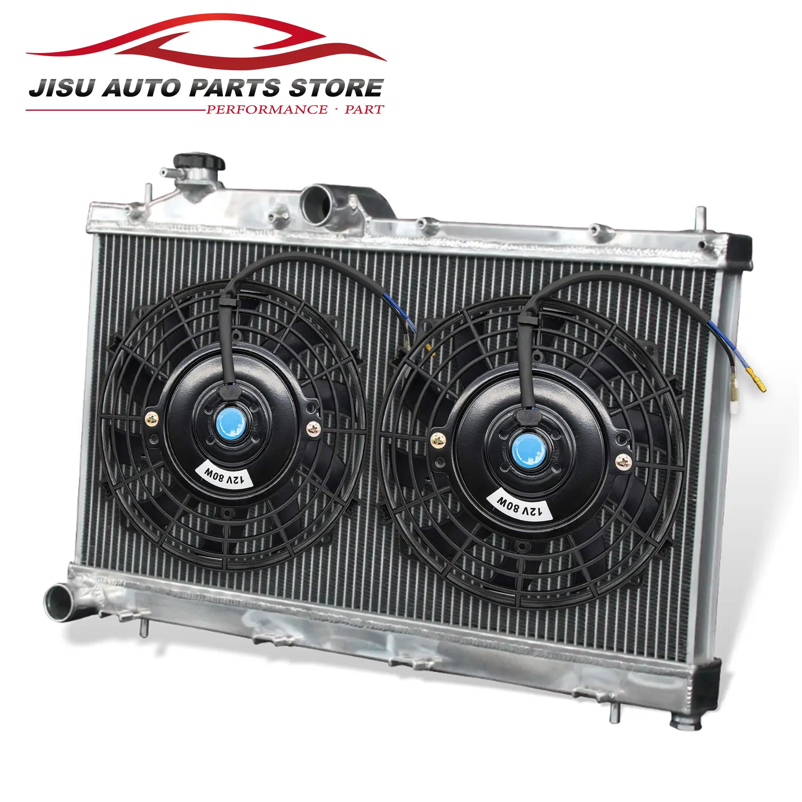 

Aluminum radiator + Fans for 1998 Toyota Altezza Automatic / Manual water tank