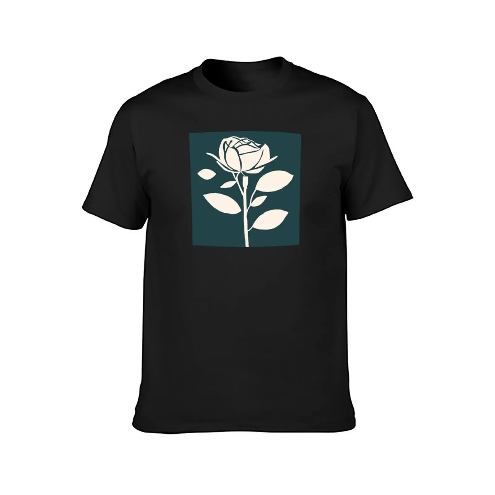 Patterns No. 302. Vintage. Rose Flower. Green. Abstract. Jardin de Fleurs Collection…By Carraann T-Shirt