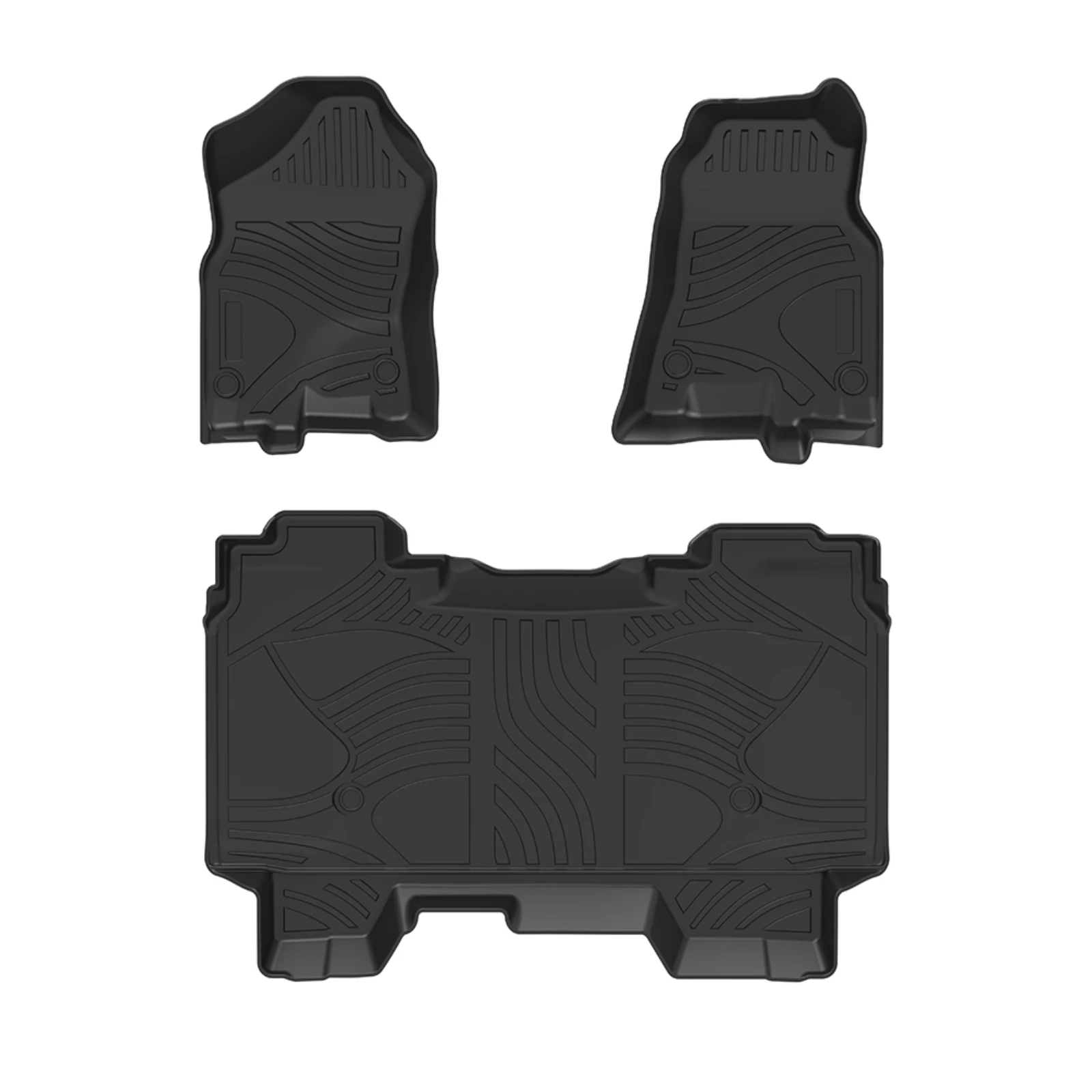 

Резиновые автомобильные коврики для Dodge RAM 2019-2024, 3D-коврики из TPE, водонепроницаемые, противоскользящие