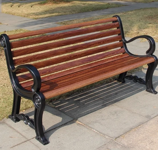 The product can be customized. Park Chair Outdoor Bench Garden, Back Seat