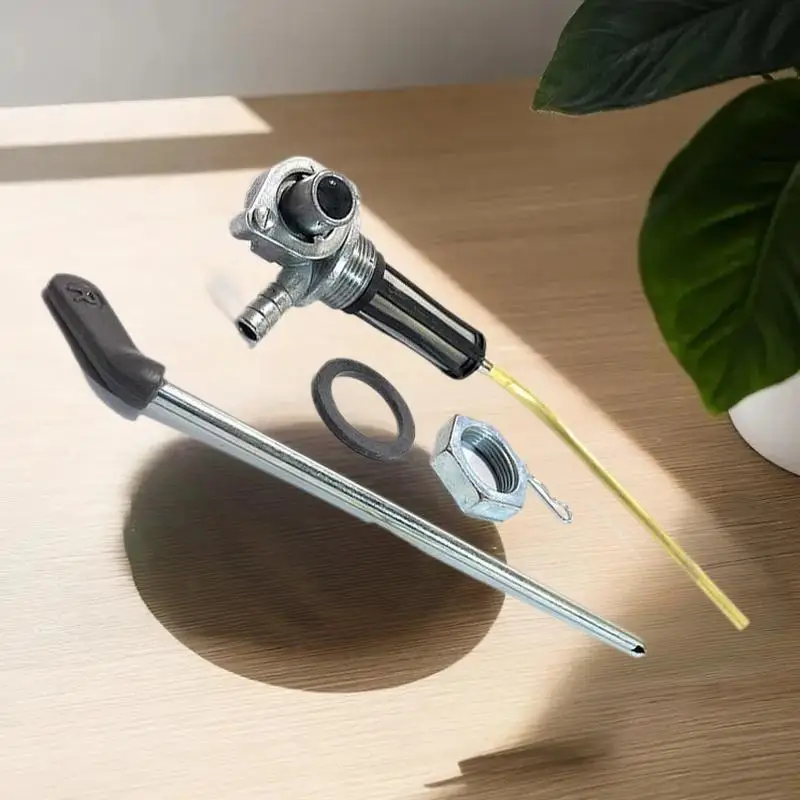 Set of DIY Motorcycle Fuel Valve Accessory Fits VESPA PX 125 150 200 77-83, Petcock Shut Off Switch